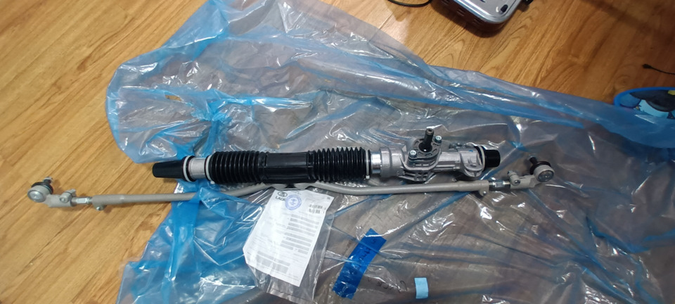 Установка новой рулевой рейки и рулевого карданчика — Lada Калина 2 ...