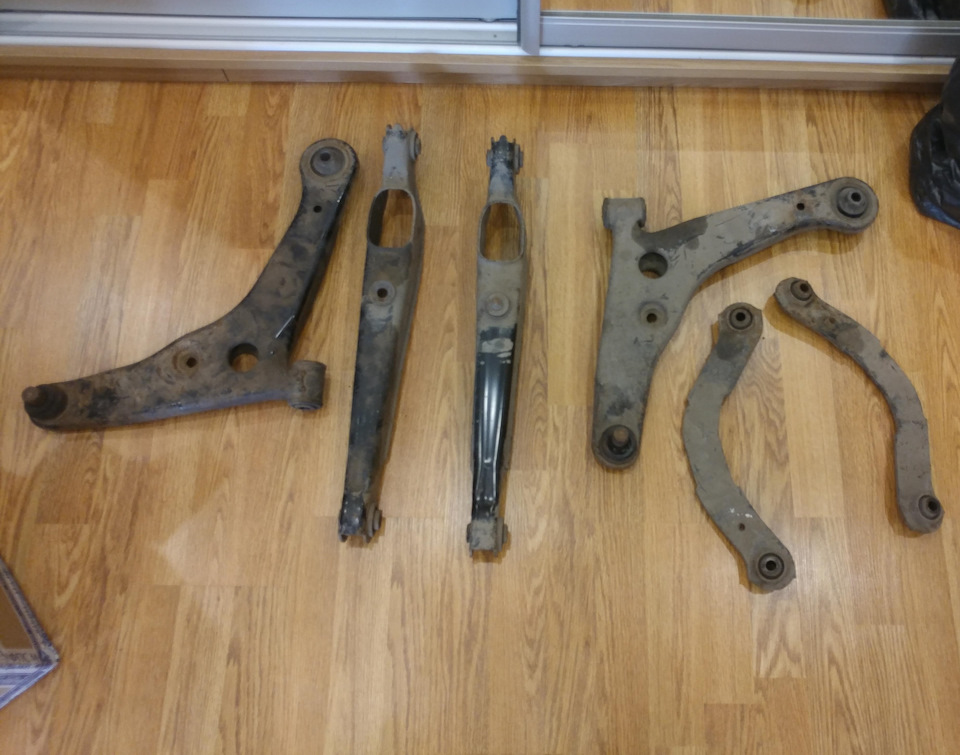 Подвеска, поводки дворников + по мелочи. — Mitsubishi Lancer IX, 1,6 л ...