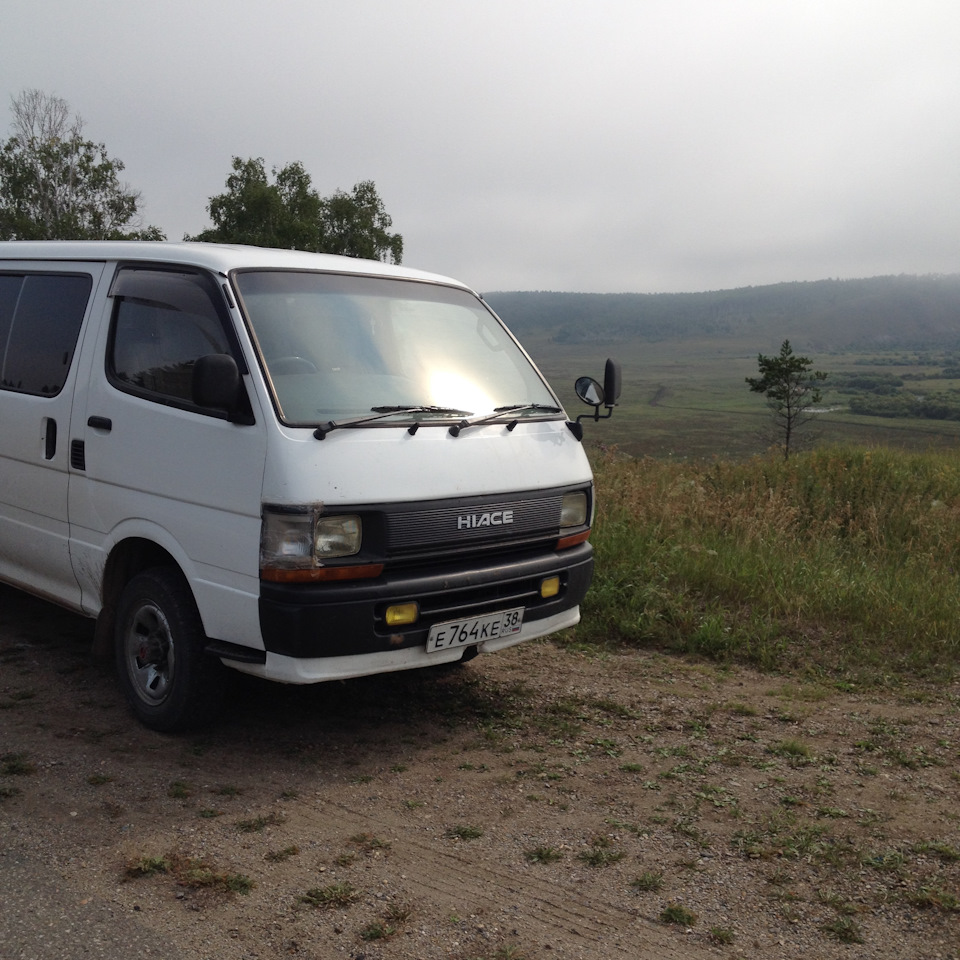 Поездка деловая-позновательная. — Toyota HiAce (H100), 2,8 л, 1992 года |  путешествие | DRIVE2