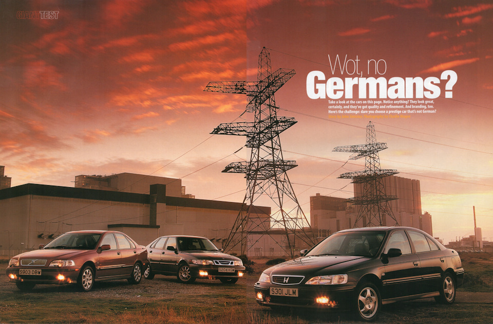 «Wot, no Germans?» — Honda Accord 2.0 ES vs SAAB 9-3 2.0 SE Ecopower vs ...