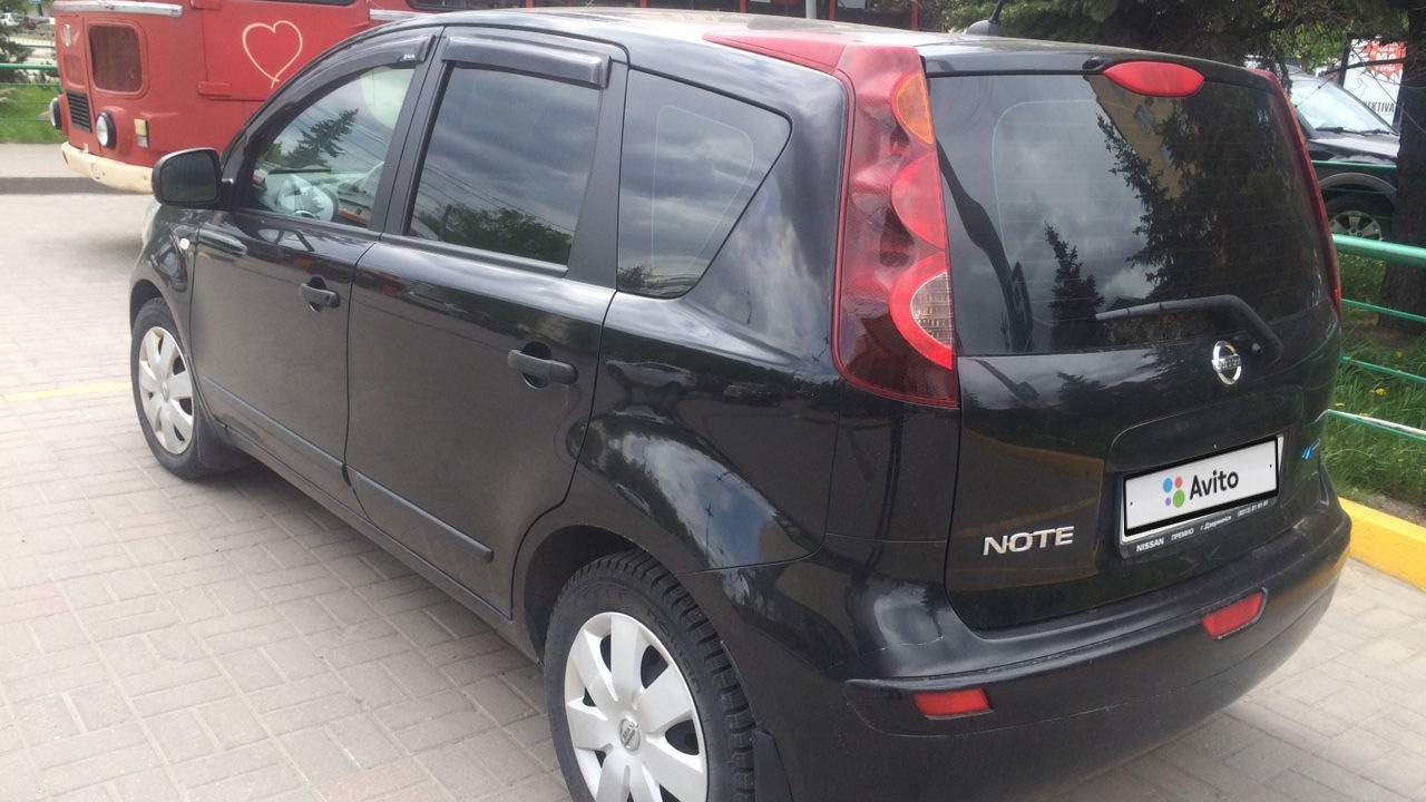 Nissan Note (1G) 1.4 бензиновый 2010 | Black racoon🦝 на DRIVE2