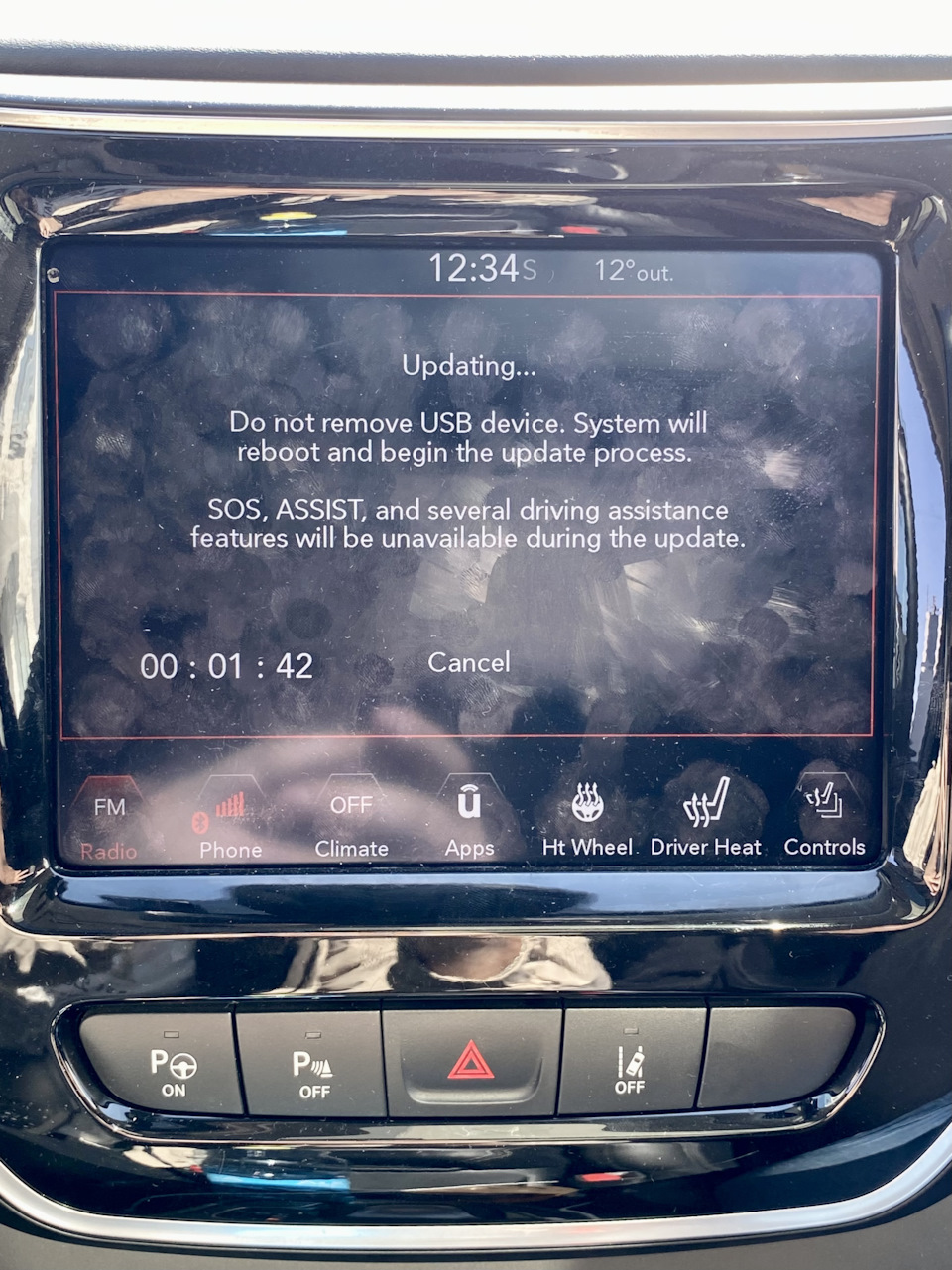 ⚠️Обновление Uconnect 8.4 Panasonic + локализация ⚠️ — Jeep Cherokee (KL),  2,2 л, 2019 года | автозвук | DRIVE2