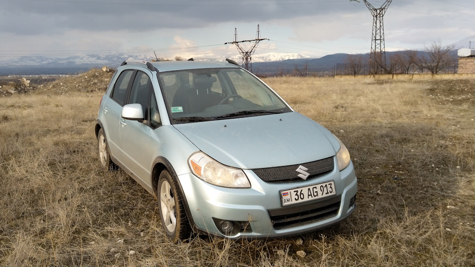 Замена воздушного фильтра SUZUKI SX4