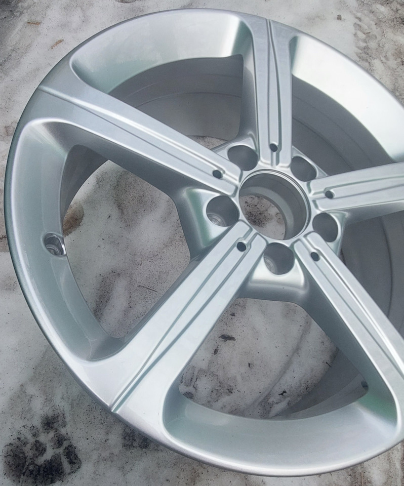 Литые диски Mercedes 6,5Jx17 ET44 5x112 на Mercedes-Benz CLA (C118 ...