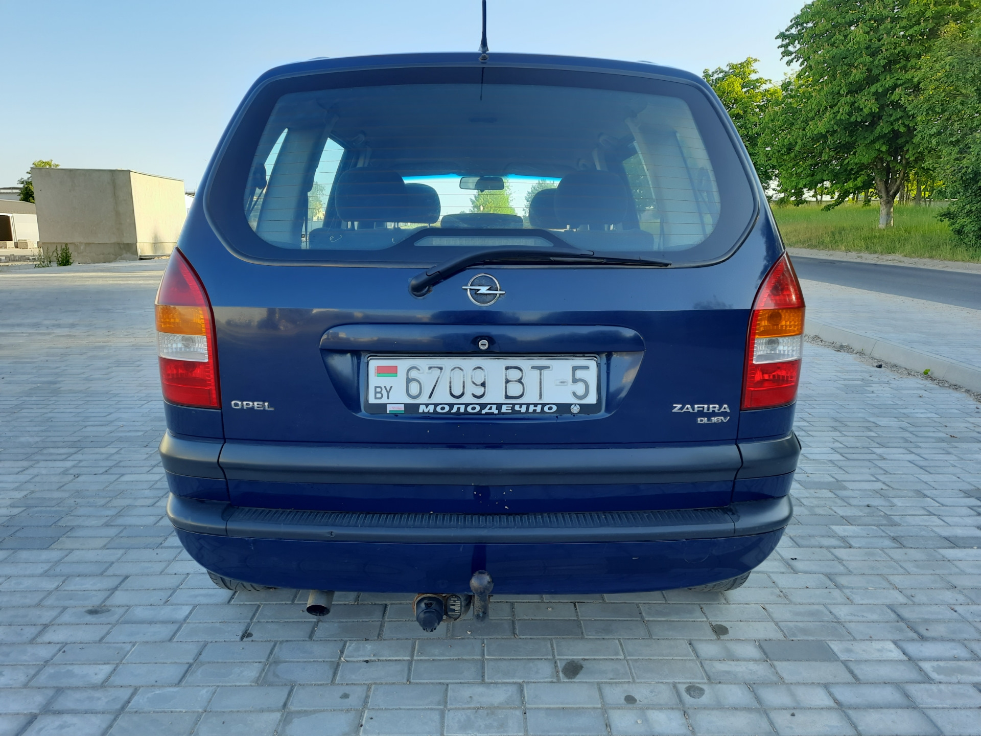 Фото Opel Zafira A 2.0DTI — Opel Zafira A, 2 л, 2000 года фотография
