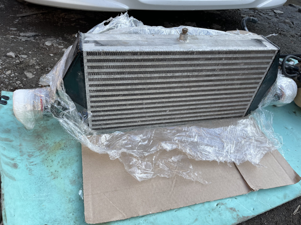 Фронтальный кулер Bell intercoolers на Subaru Impreza WRX STI (GC