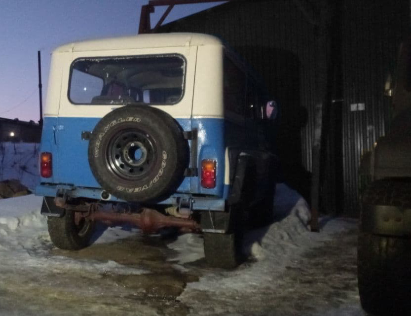 Photo from the logbook UAZ 3153