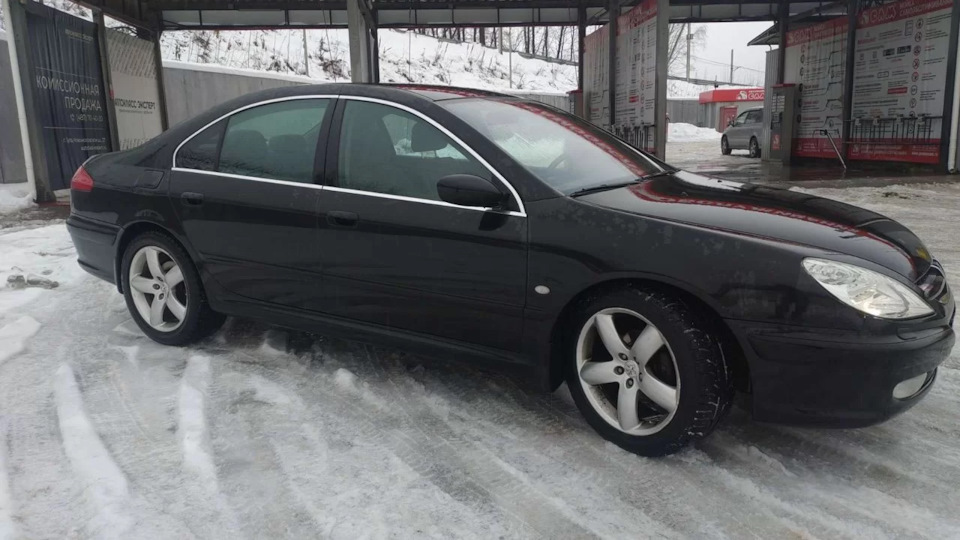 Peugeot 607 Чёрный Кот