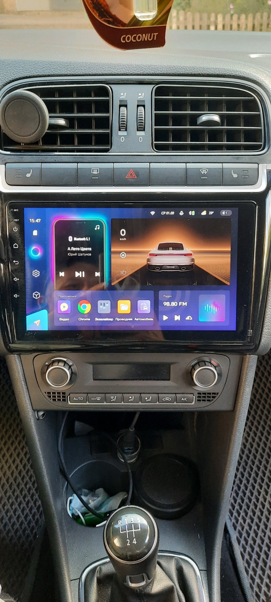 Teyes — Volkswagen Polo Sedan, 1,6 л, 2018 года | автозвук | DRIVE2