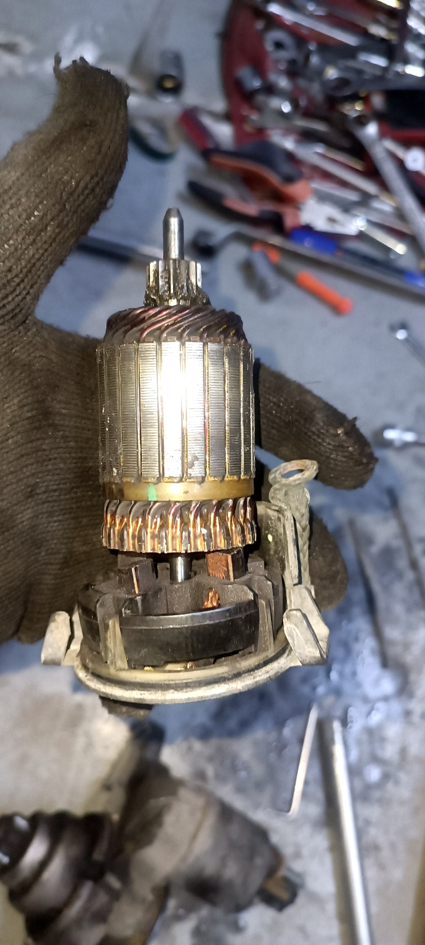 Замена втягивающего на стартере golf plus 1.4 80 л.с — Volkswagen Golf ...