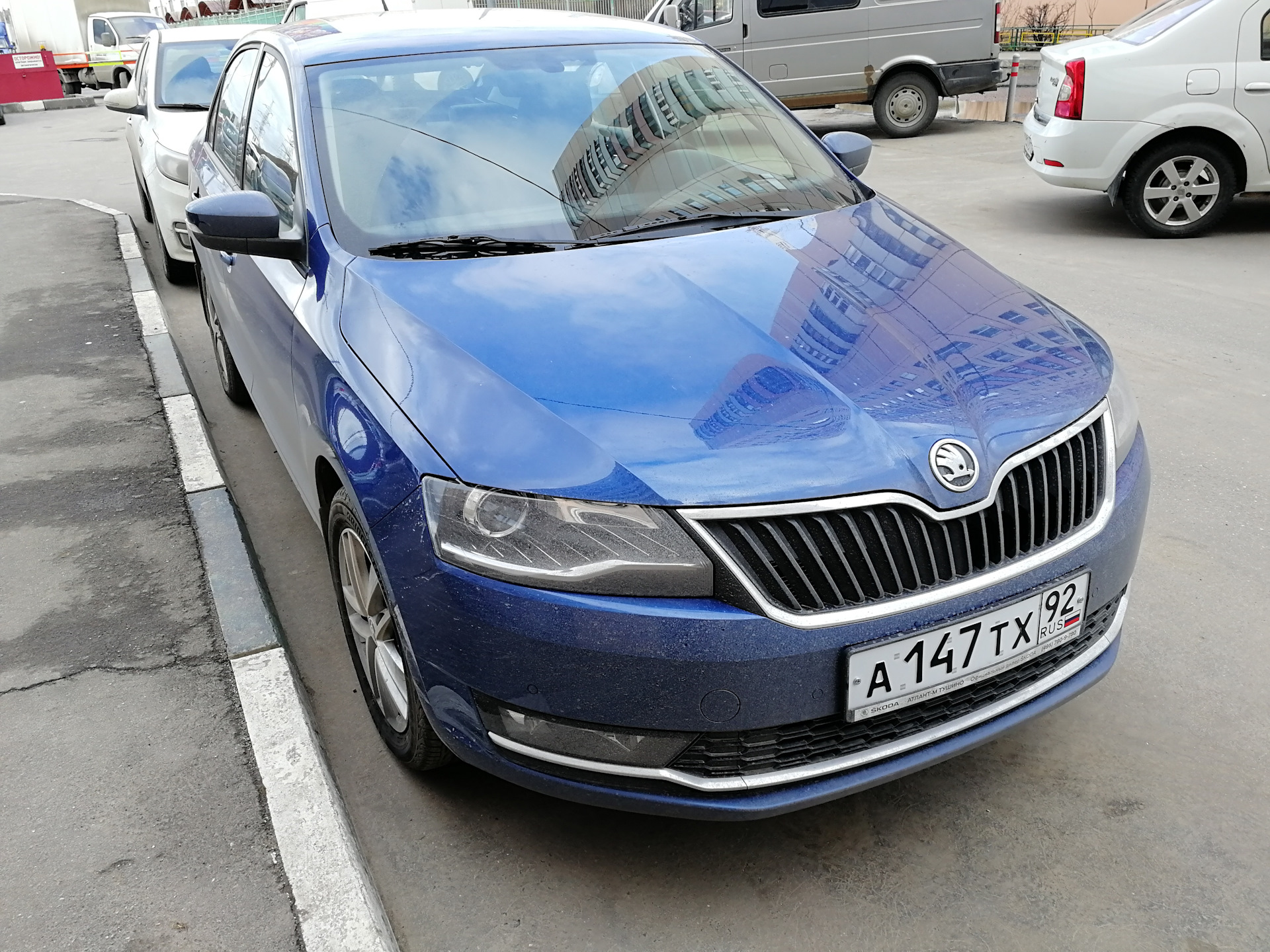 Регистрация ТС — Skoda Rapid (1G), 1,6 л, 2019 года | техосмотр | DRIVE2