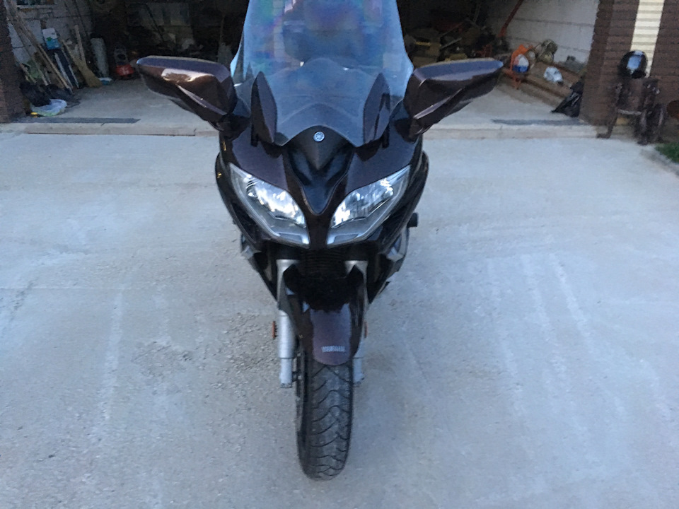 Установка диодных ламп H4 в Yamaha FGR — FireCars на DRIVE2