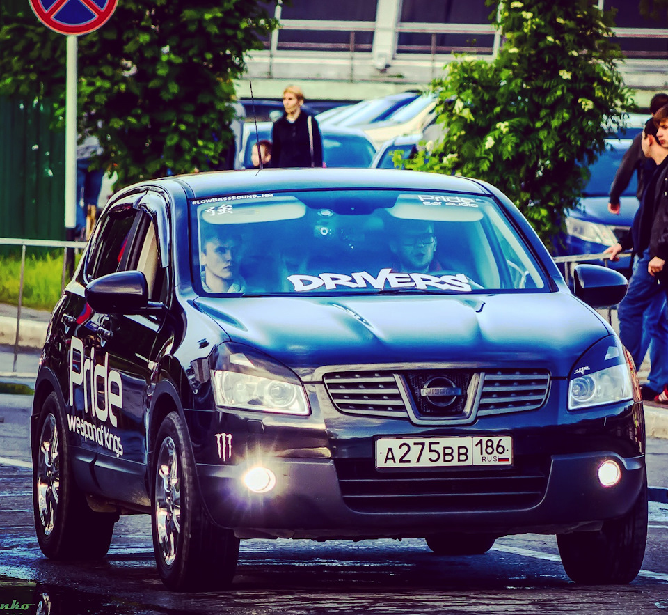 Показательные выступления г. Ханты-Мансийск — Nissan Qashqai (1G), 2 л,  2008 года | автозвук | DRIVE2