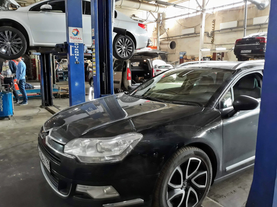 Удаление сломанных свечей накала Citroen C5X7 — Citroen C5 (2G), 2,7 л ...
