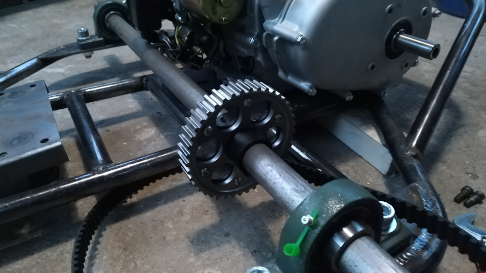 Редуктор и привод — Дрифт-трайк, 0,5 л, 2019 года | своими руками | DRIVE2