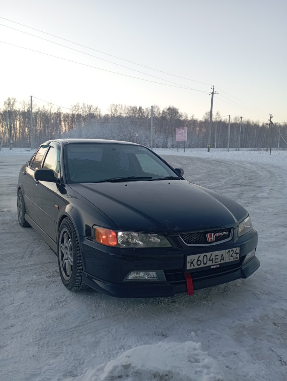 Поездка в Новосибирск 17.12.22г. — Honda Accord (6G), 2 л, 2002 года |  путешествие | DRIVE2