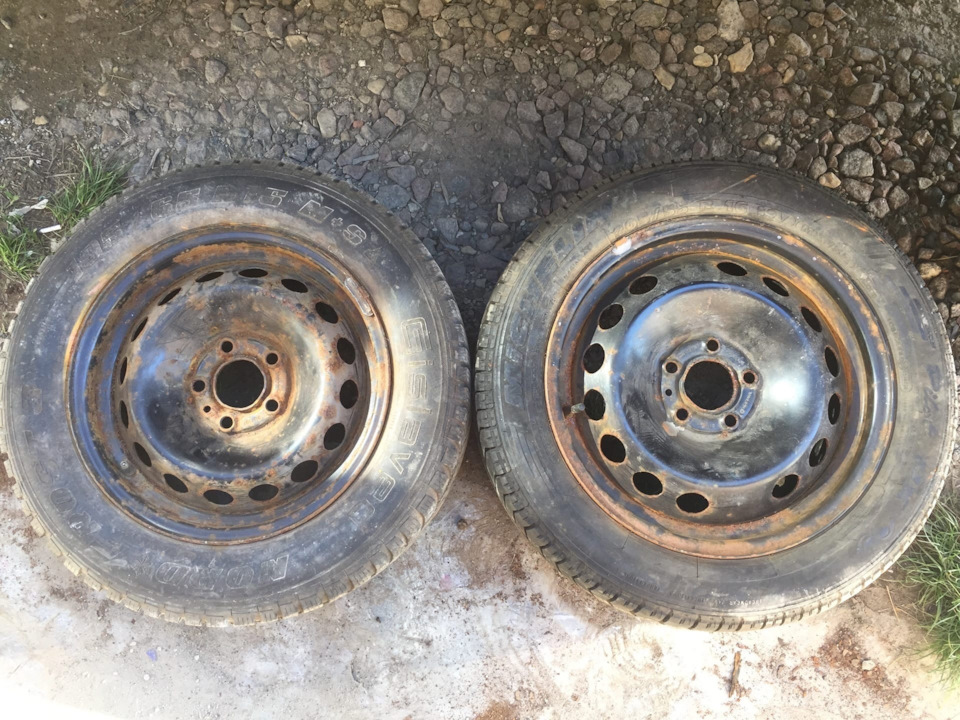 Штампованные диски 6,5Jx15 ET43 5x108 на Volvo 850, Volvo 960, Volvo ...