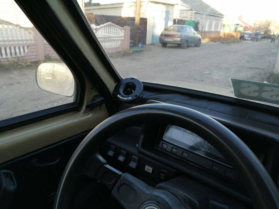 Установка рупоров — Lada 1111 Ока, 0,6 л, 1995 года | автозвук | DRIVE2