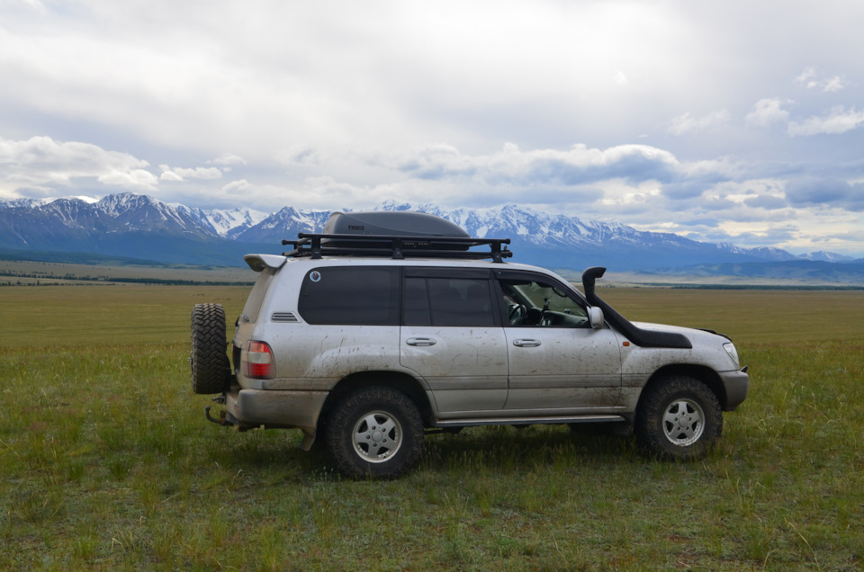 Кофр "THULE Ocean100" для Туриста. — Toyota Land Cruiser 100, 4,2 л ...
