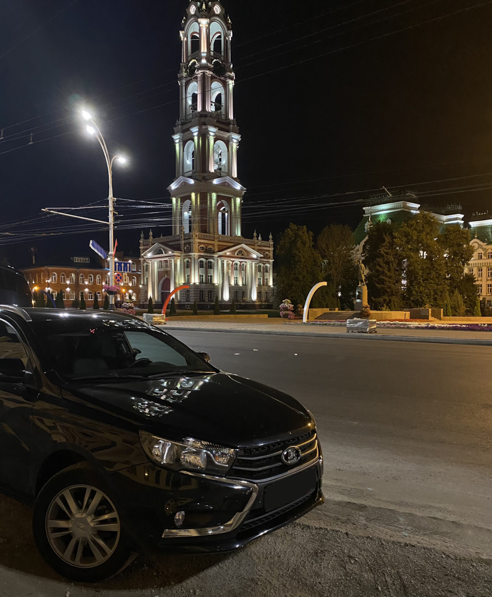 Сызрань-Пенза-Тамбов-Воронеж-Курск-Воронеж-Саратов-Сызрань — Lada Vesta SW,  1,6 л, 2019 года | путешествие | DRIVE2