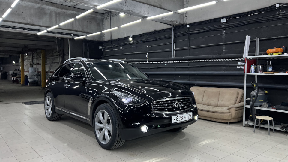 Наводим красоту или детейлинг Infiniti Fx37 — Infiniti FX (2G), 3,7 л ...