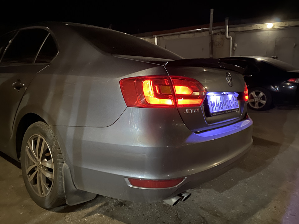 Лип спойлер — Volkswagen Jetta VI, 1,4 л, 2012 года | аксессуары | DRIVE2
