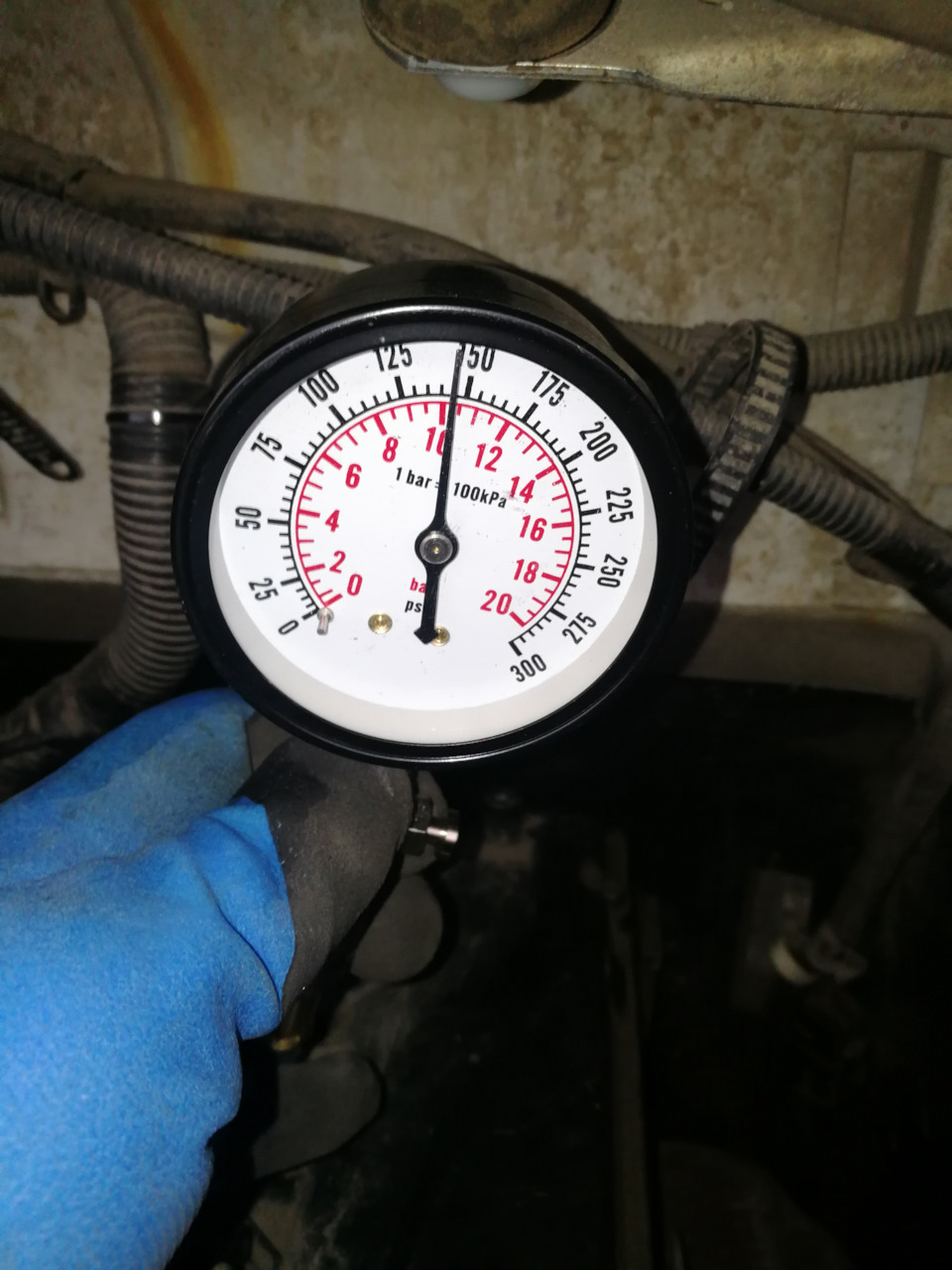 Четвертый цилиндр — 10,3 бар — УАЗ Patriot