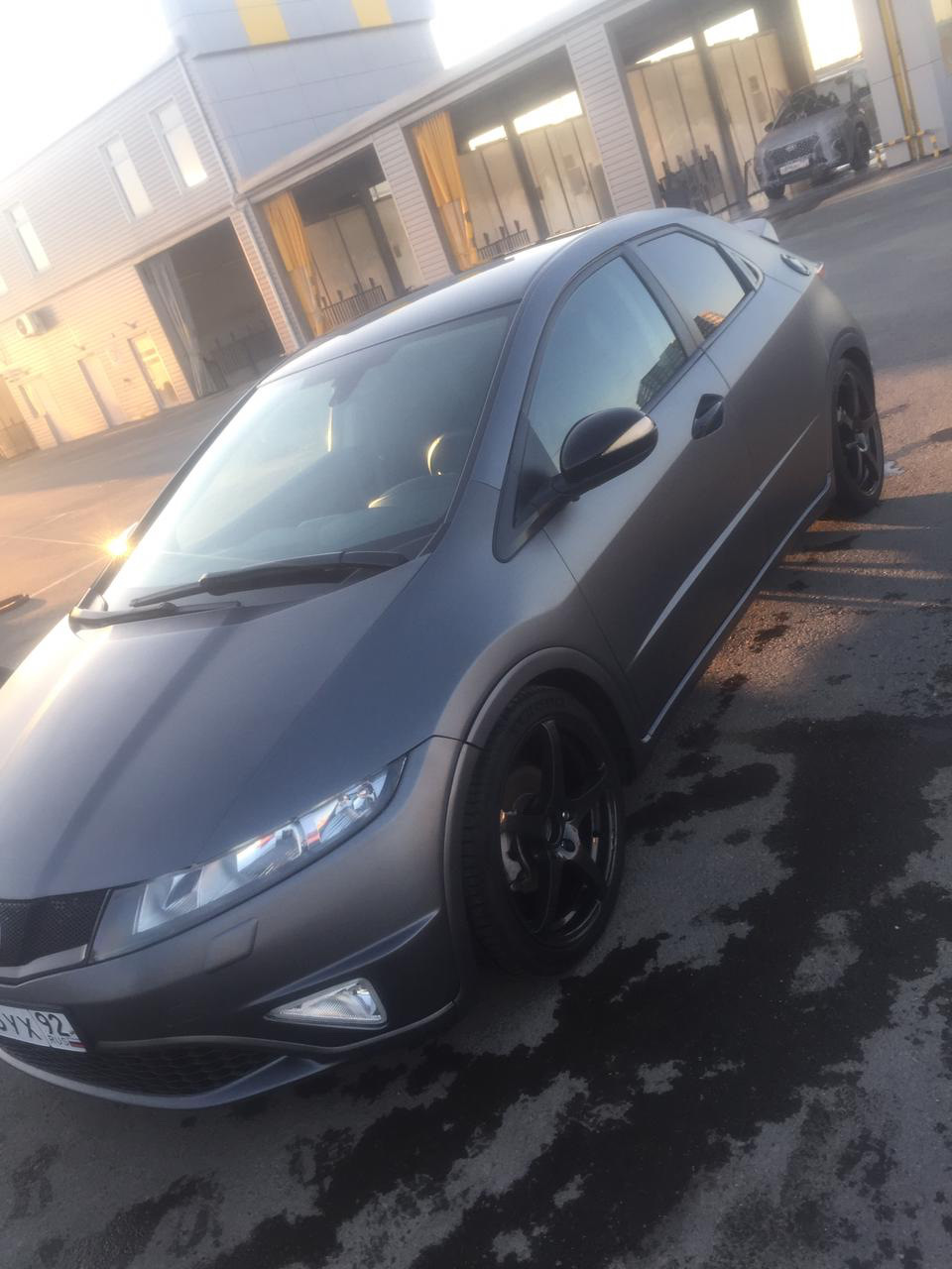 Поездка в Краснодар фото после мойки — Honda Civic 5D (8G), 1,8 л ...