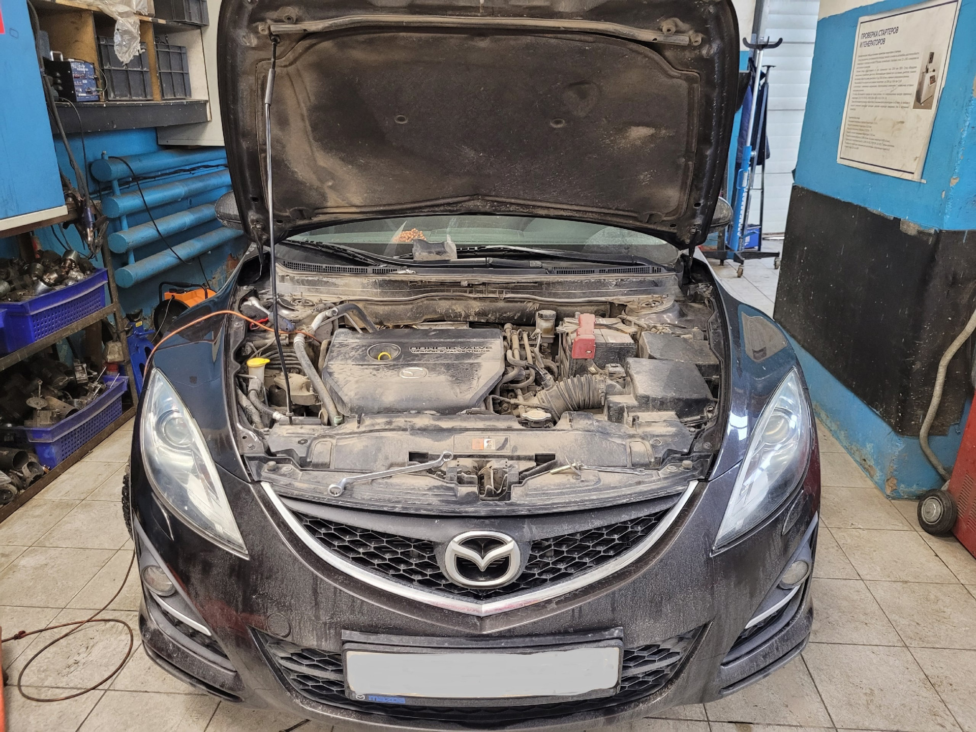 Ремонт генератора с автомобиля Mazda 6 2012 года, г. Рязань. — ЗападАвто на  DRIVE2