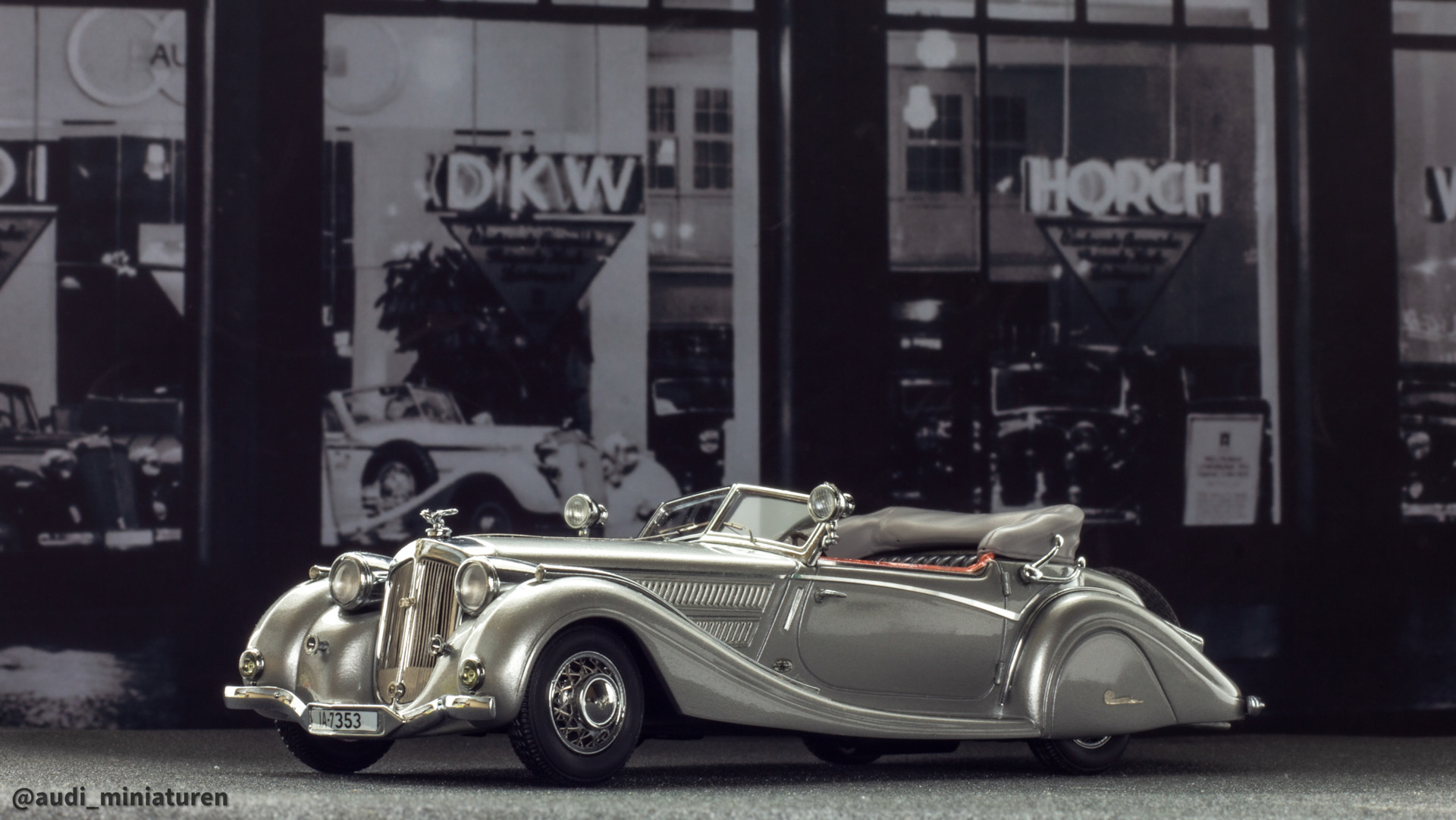 Horch 853 Brno komin