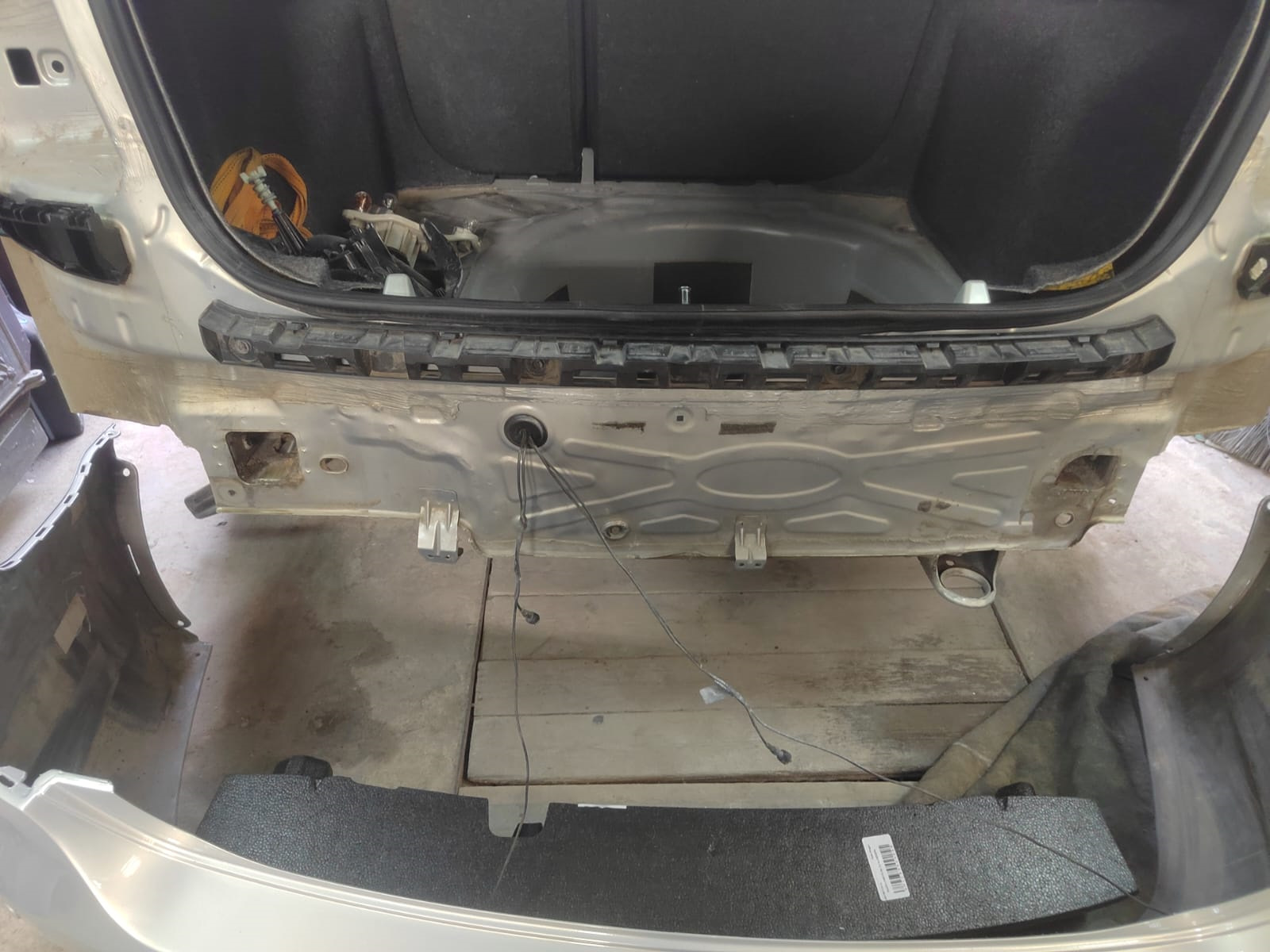 Ремонт после ДТП — Volkswagen Polo Sedan, 1,6 л, 2014 года | кузовной ...