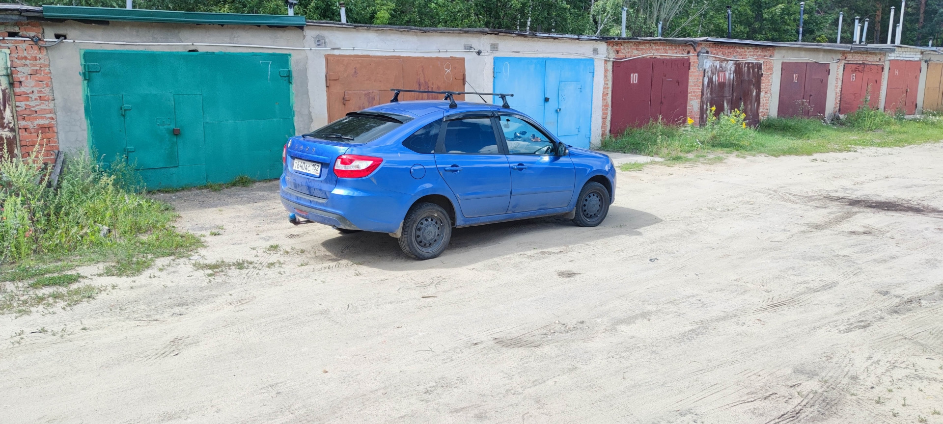 Колхозинг&джипинг — Lada Гранта Лифтбек (2-е поколение), 1,6 л, 2021 ...