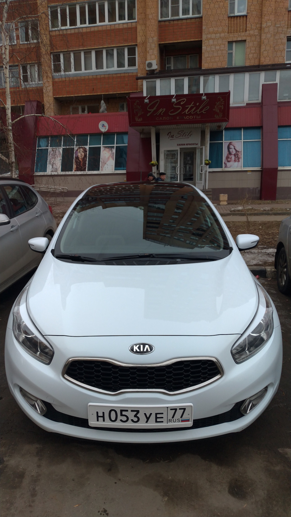 Крыша в черный глянец — KIA Ceed (2G), 1,6 л, 2013 года | стайлинг | DRIVE2