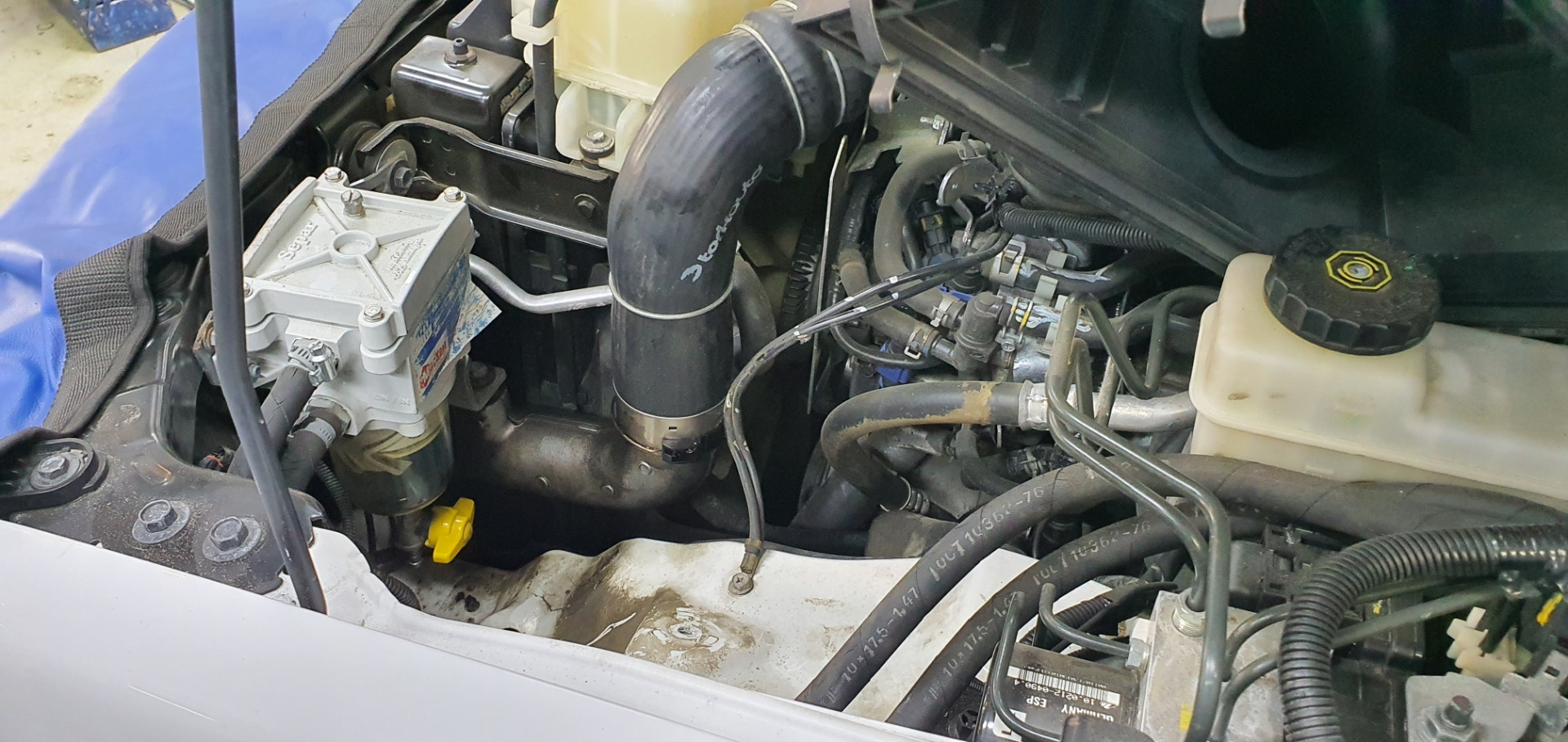 Замена трубок — Nissan Pathfinder (3G), 3 л, 2013 года | своими руками ...