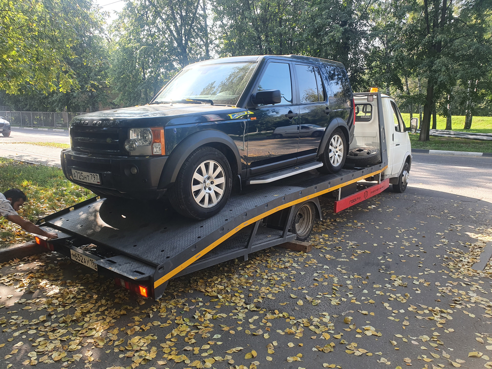 Вот и я приехал (( — Land Rover Discovery III, 2,7 л, 2008 года | поломка |  DRIVE2