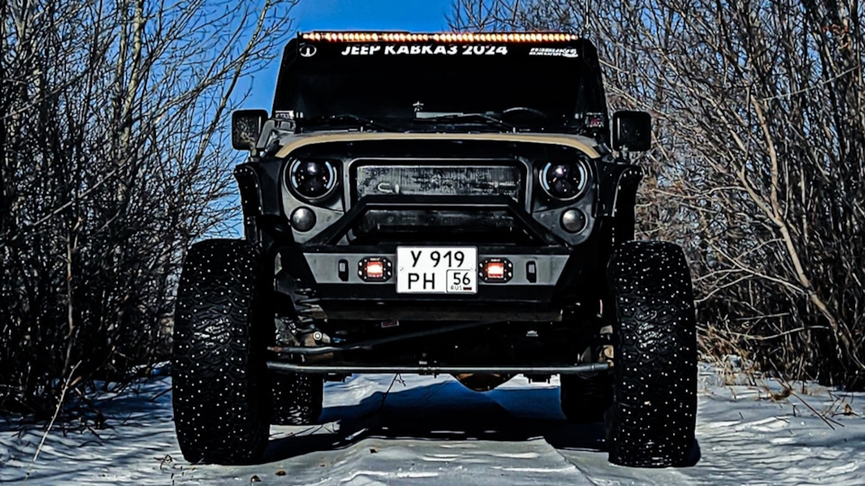 Jeep Wrangler Колесный танк