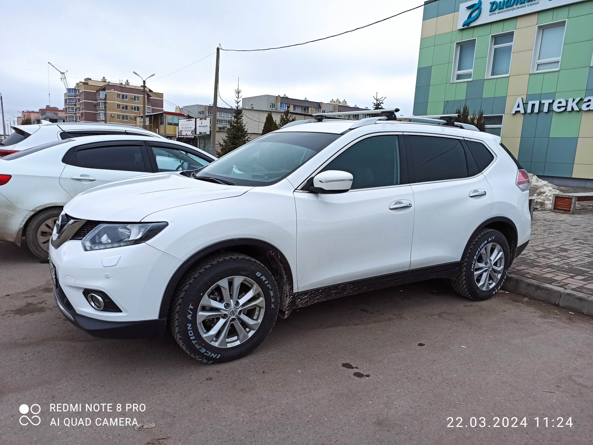 Новая летняя резина АТ — Nissan X-Trail III (t32), 2 л, 2016 года ...