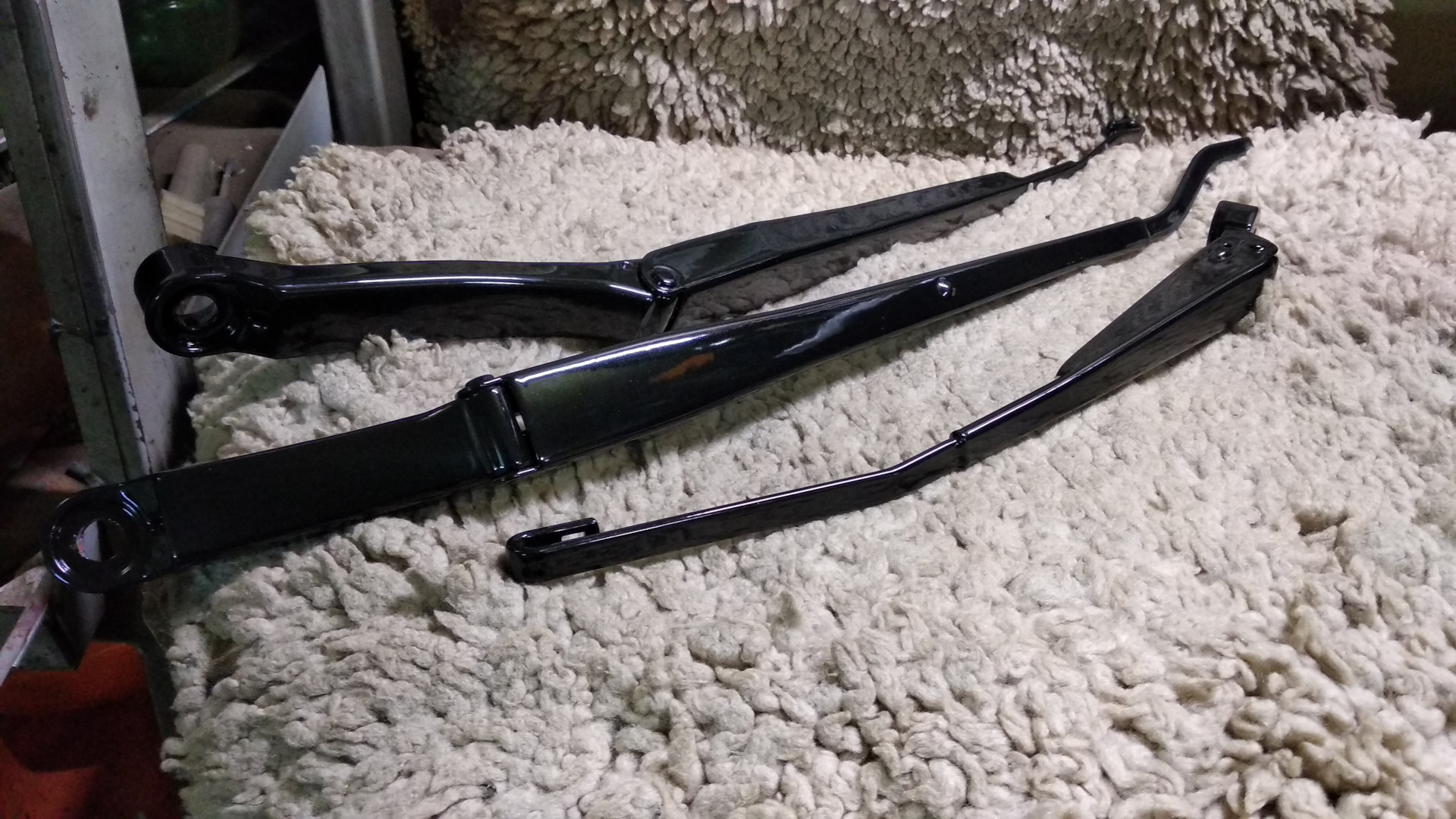 Порошковая покраска дворников + новая крышечка дворника. — Toyota ...