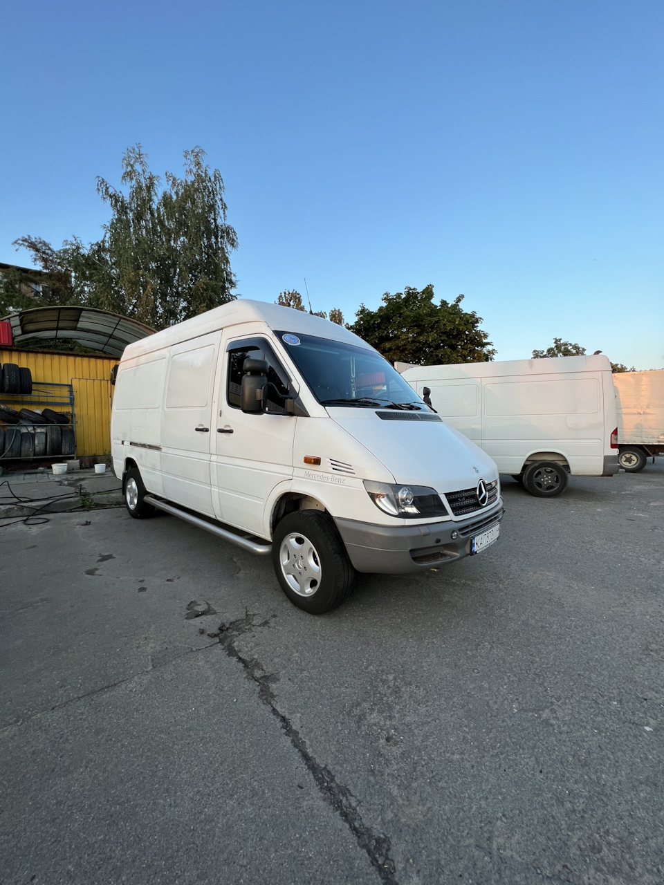 Диски — Mercedes-Benz Sprinter (1G), 2,7 л, 2005 года | колёсные диски |  DRIVE2