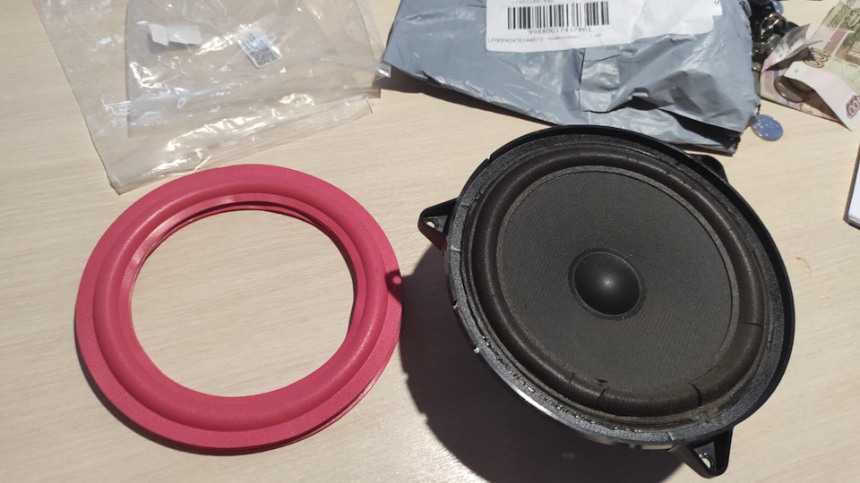 Ремонт подвеса динамиков штатных низкочастотных AUDI A6C5 — Audi A6 (C5 ...