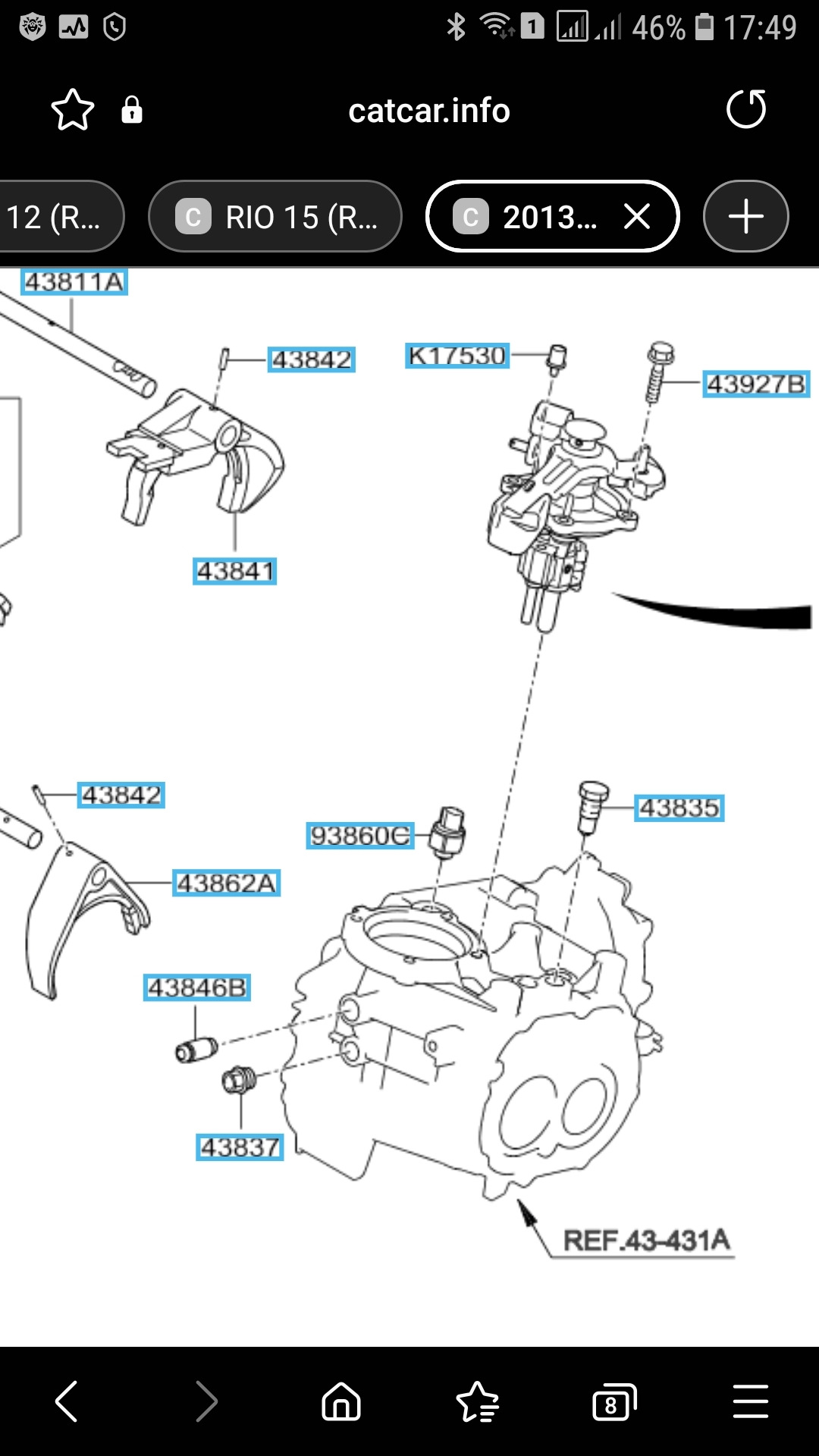 Датчик нейтрали мкпп — KIA Rio (3G), 1,6 л, 2012 года | тюнинг | DRIVE2