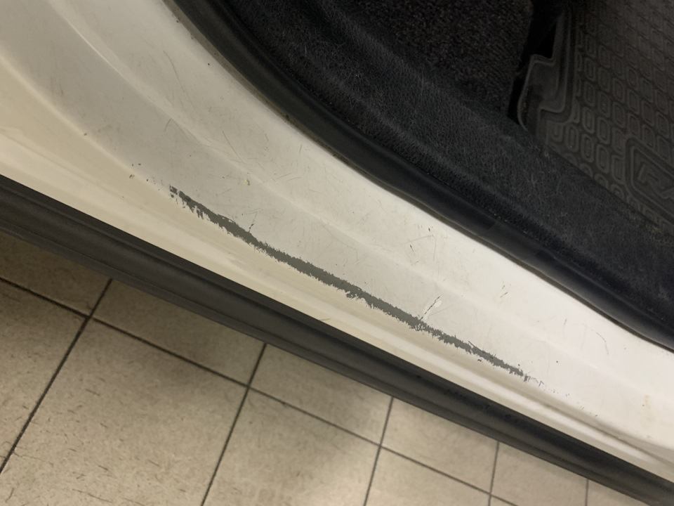 Наклейки на пороги с AliExpress — Toyota RAV4 (IV), 2 л, 2014 года ...