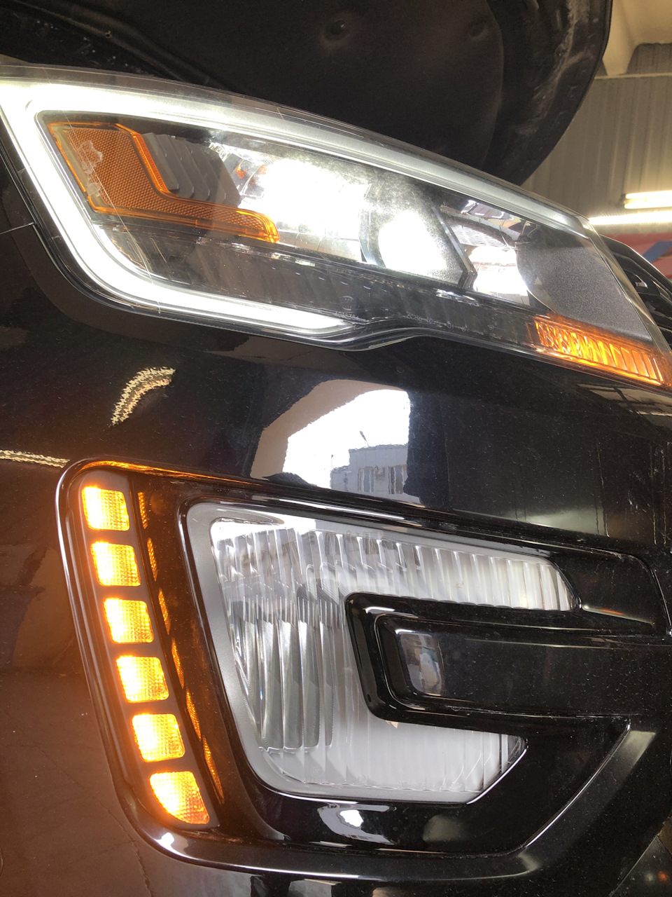 #28 ДХО с али, поставил и не пойму, нравится или нет:) — Ford Explorer ...