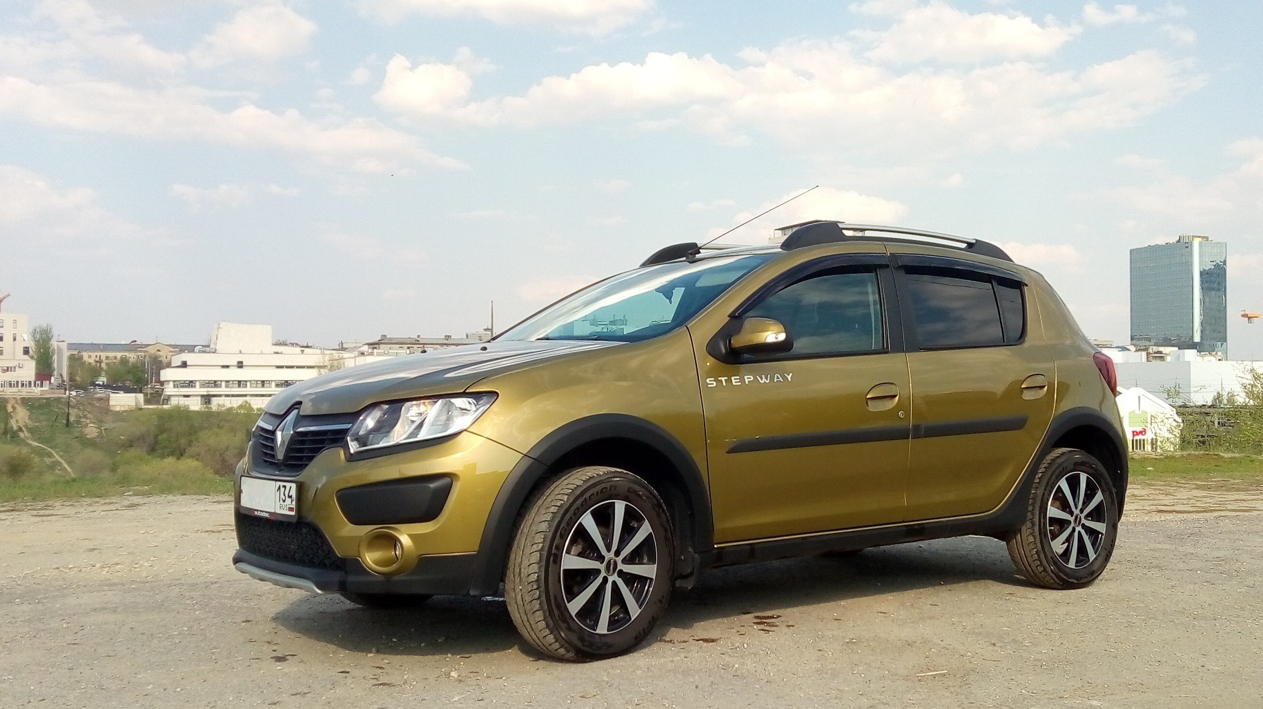 Renault sandero stepway дверь