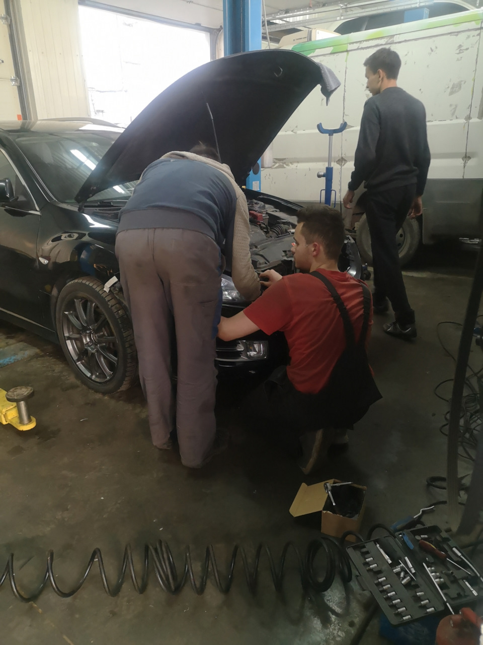 работа кипит — Mazda 6 (2G) GH