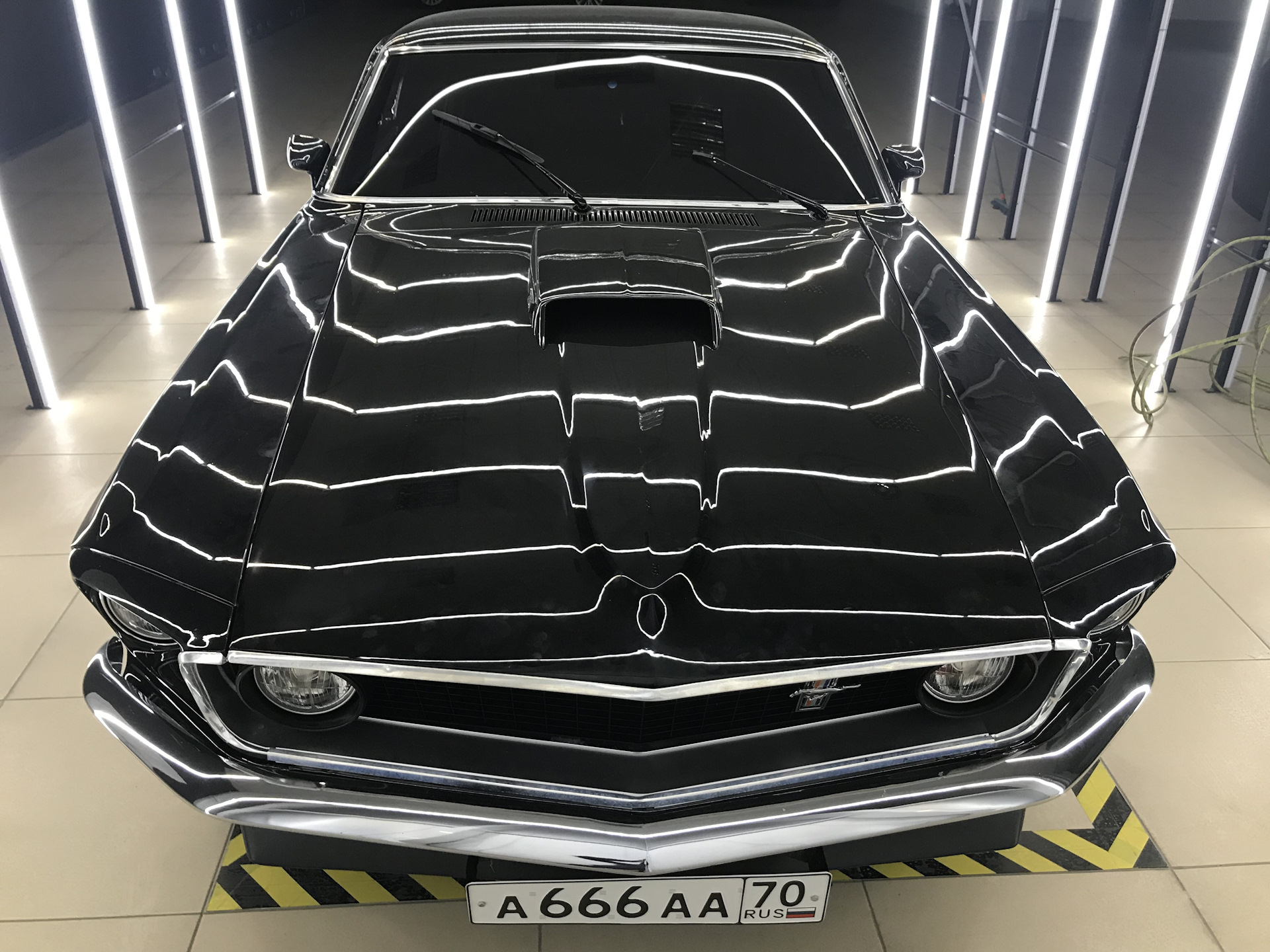 Американская классика Ford Mustang Fastback 1969 — полная реставрация — SCL  GLOBAL Concept на DRIVE2