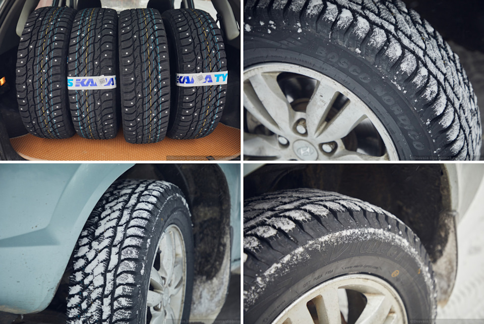 Шипы или липучка? Зима пришла, поменял резину на Viatti Bosco Nordico ...