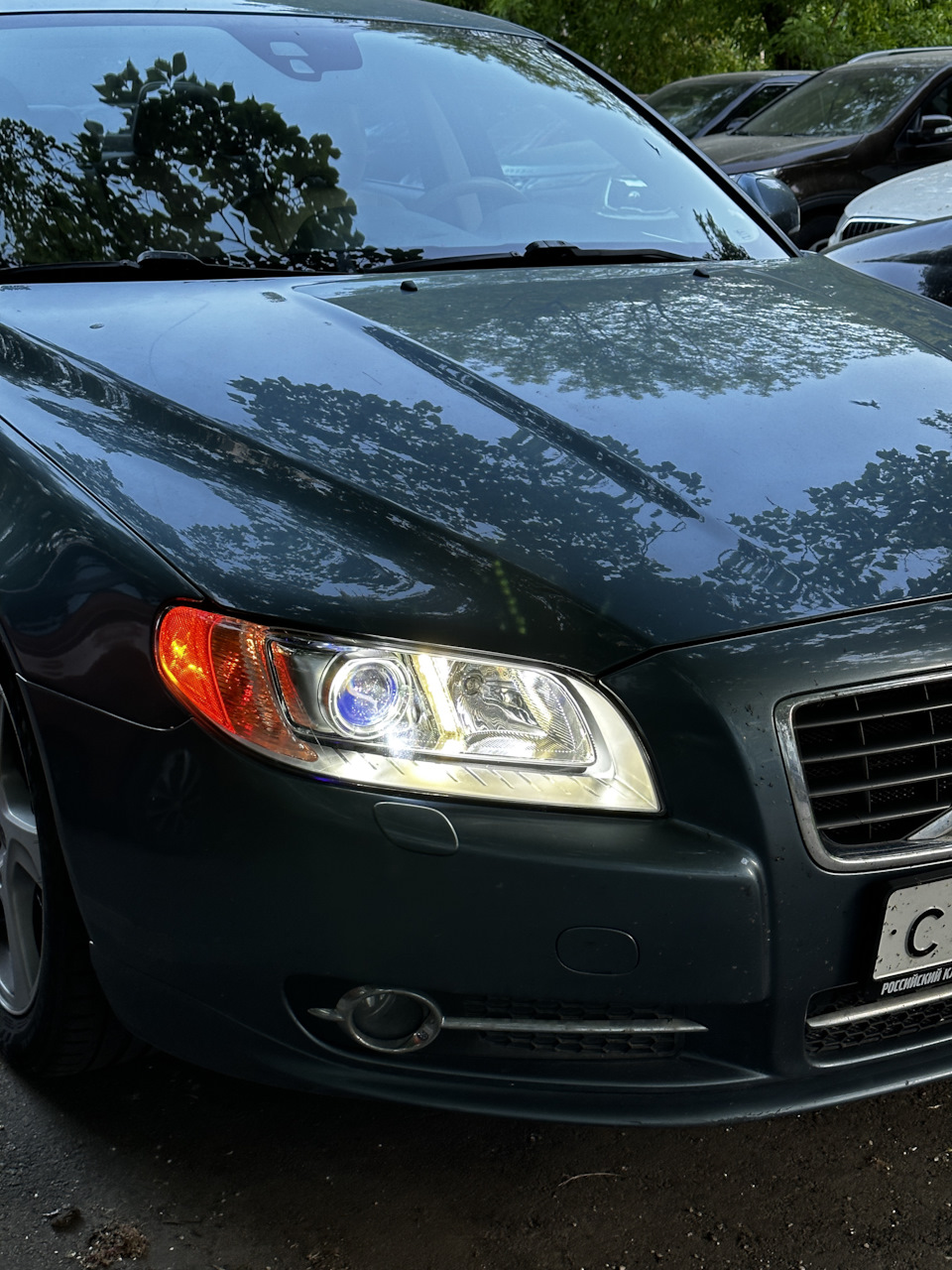 Установка LED (реабилитация фар) — Volvo S80 (2G), 2,5 л, 2011 года | визит  на сервис | DRIVE2