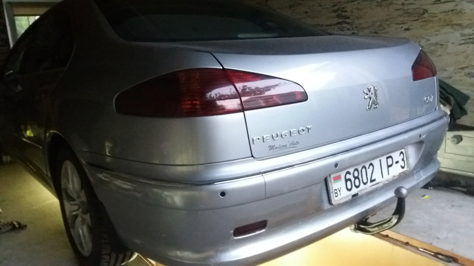 Установил фаркоп WESTFALIA. Со съемным крюком. — Peugeot 607, 2,7 л ...