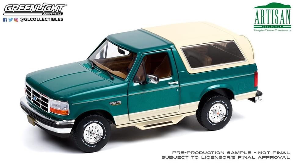 ford bronco miniature